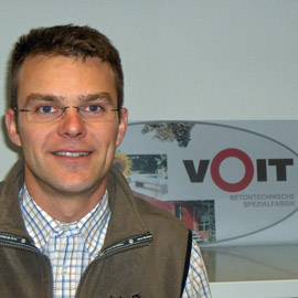 Erwin Voit jun., in dritter Generation Leiter der Firma.